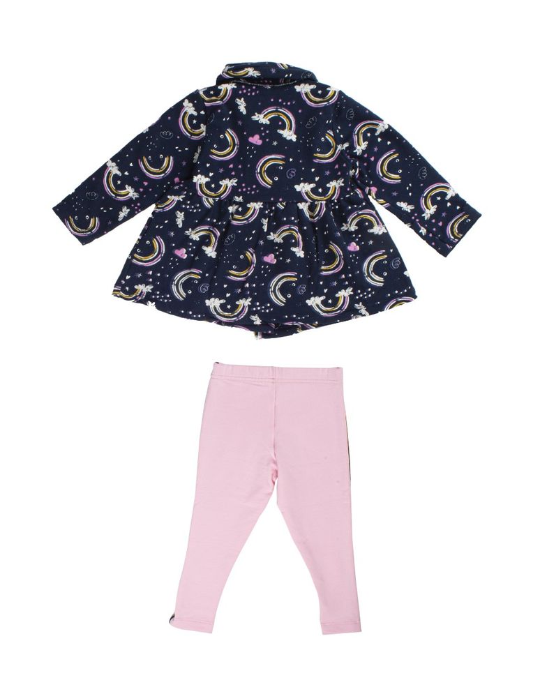 conjunto moletom bebe menina