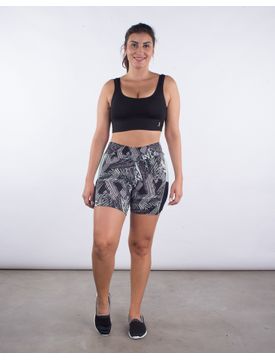 Short Feminino Fitness Leopard