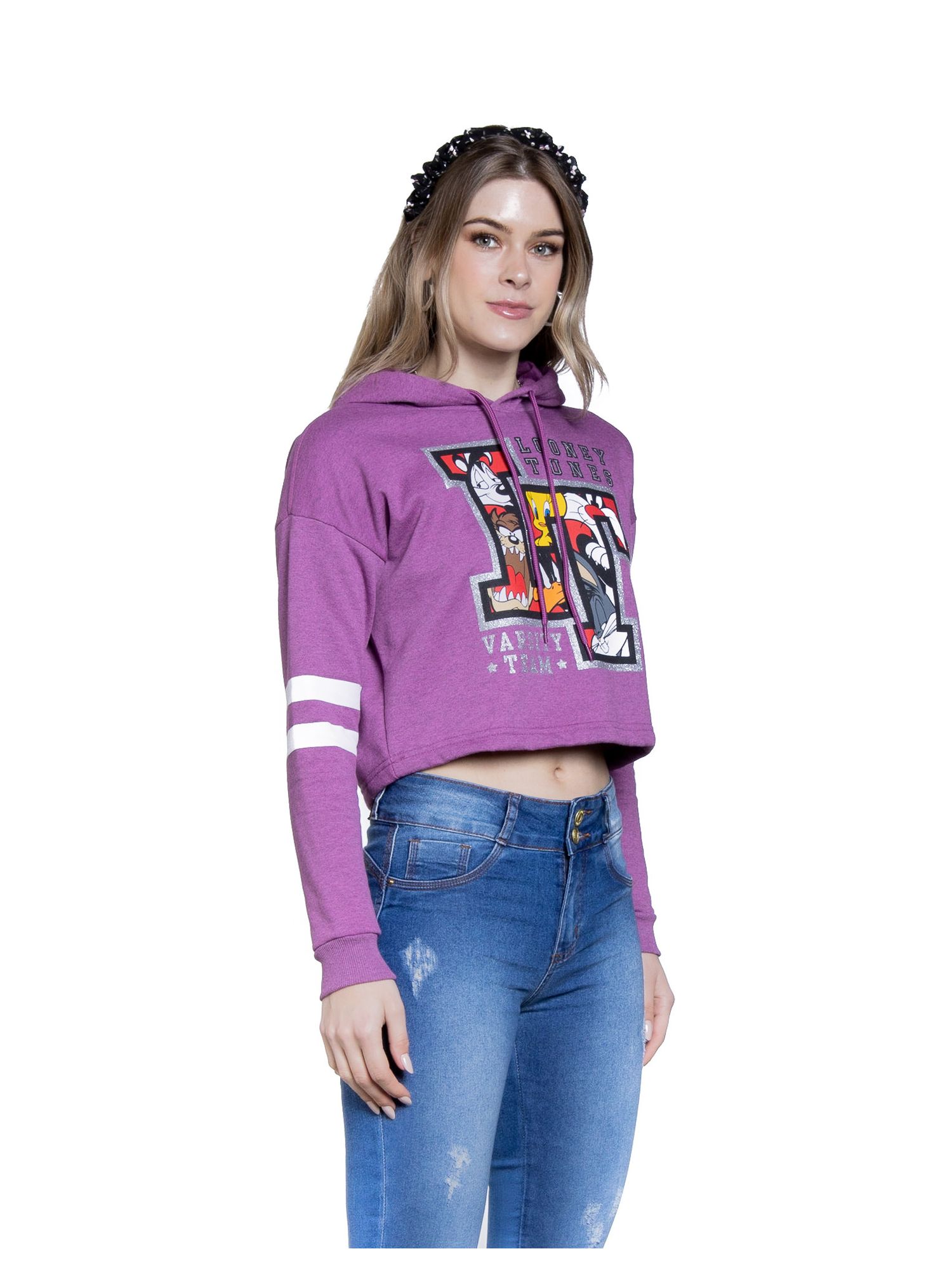 moletom com capuz looney tunes h&m