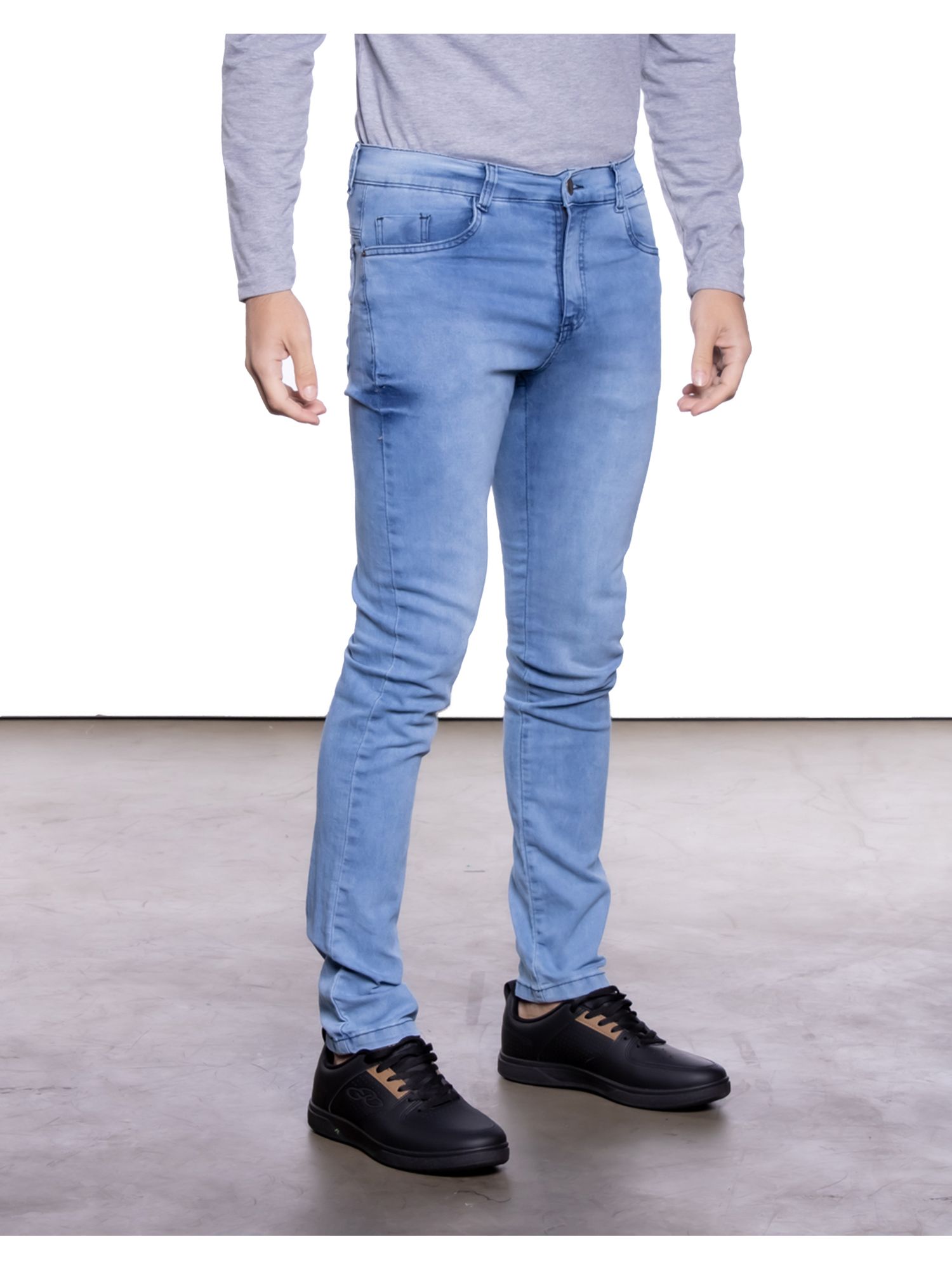 Calça jeans best sale masculina besni