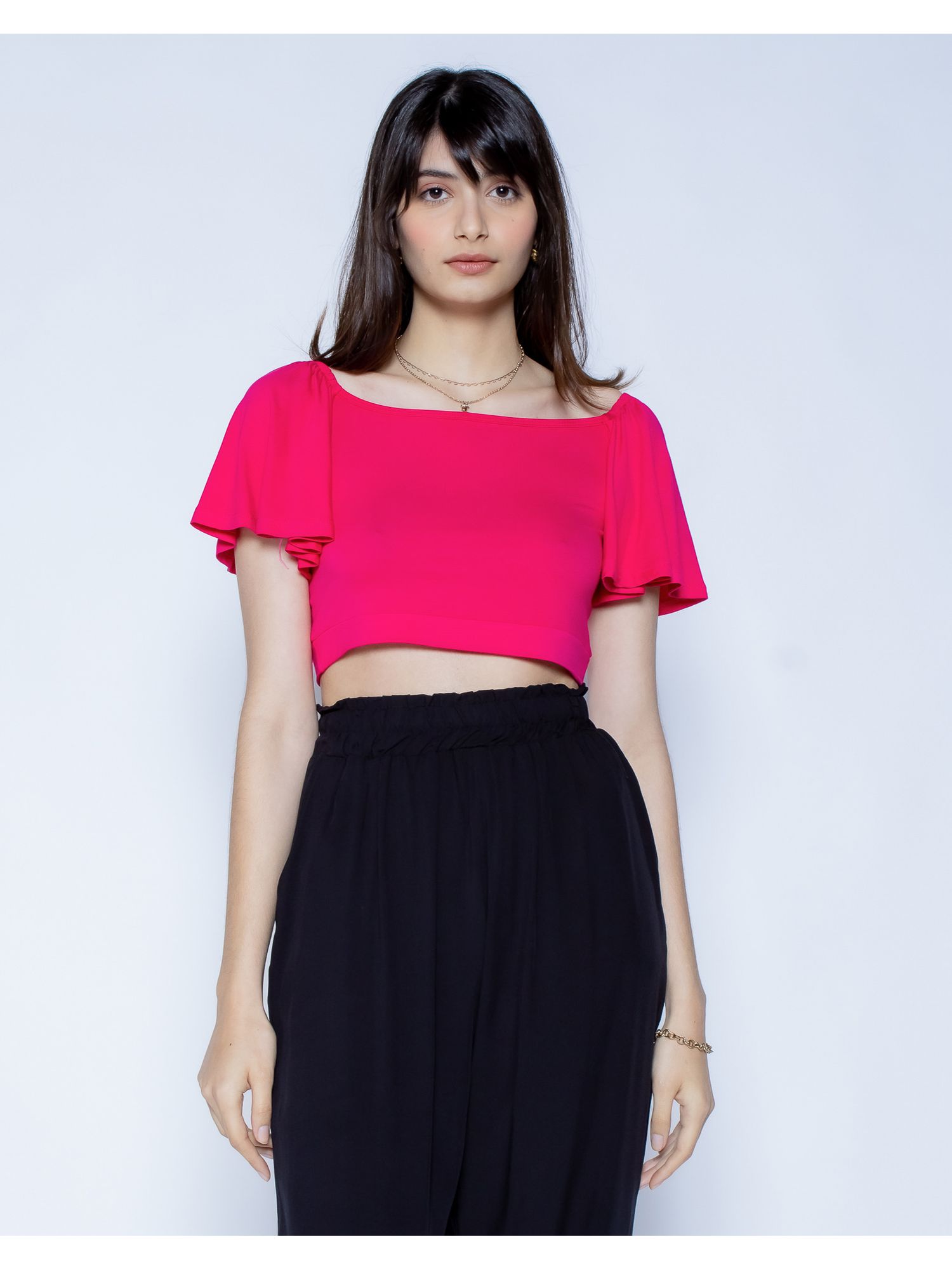 crop moletom com capuz myntra