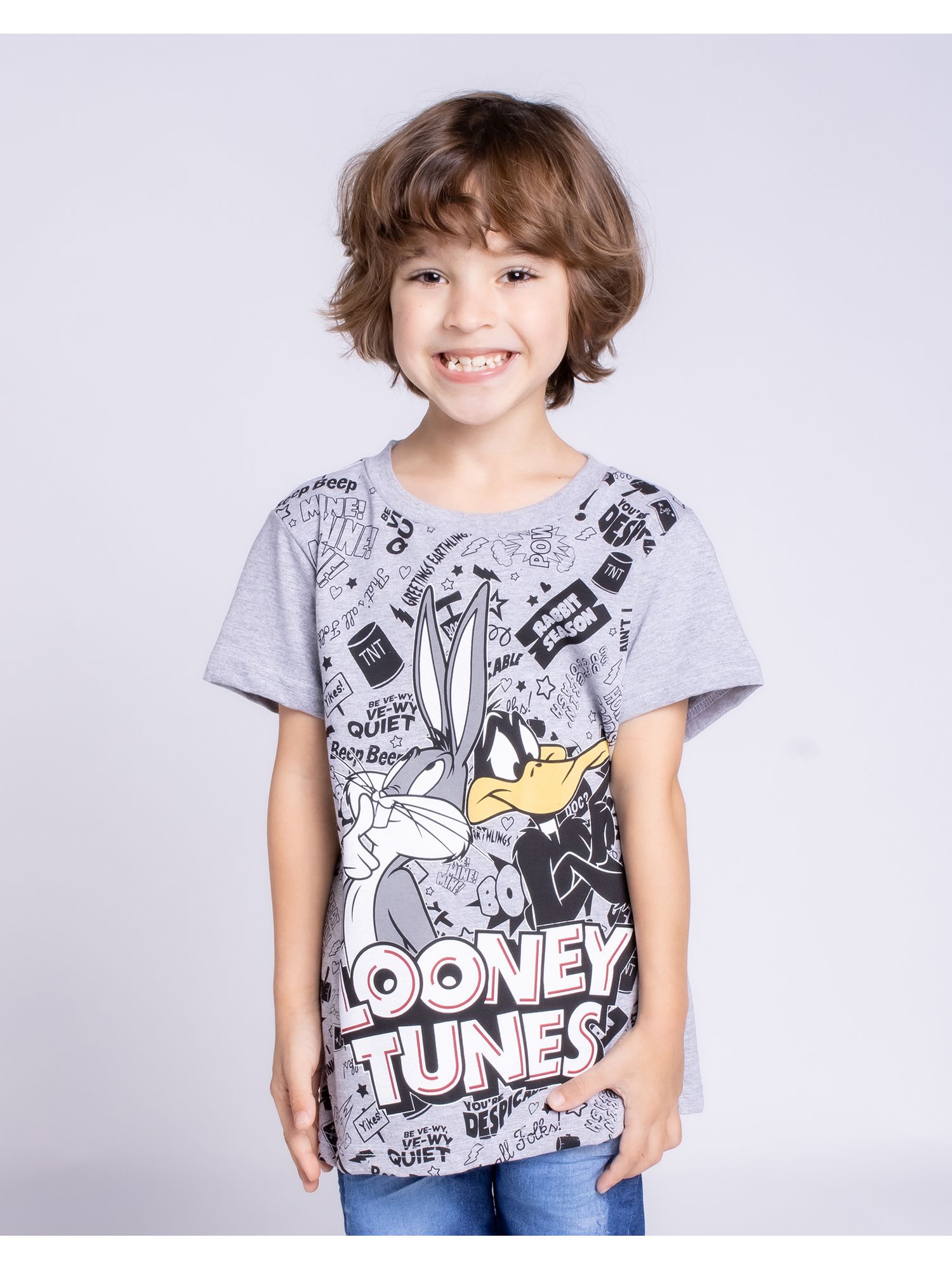 camiseta personagens looney tunes