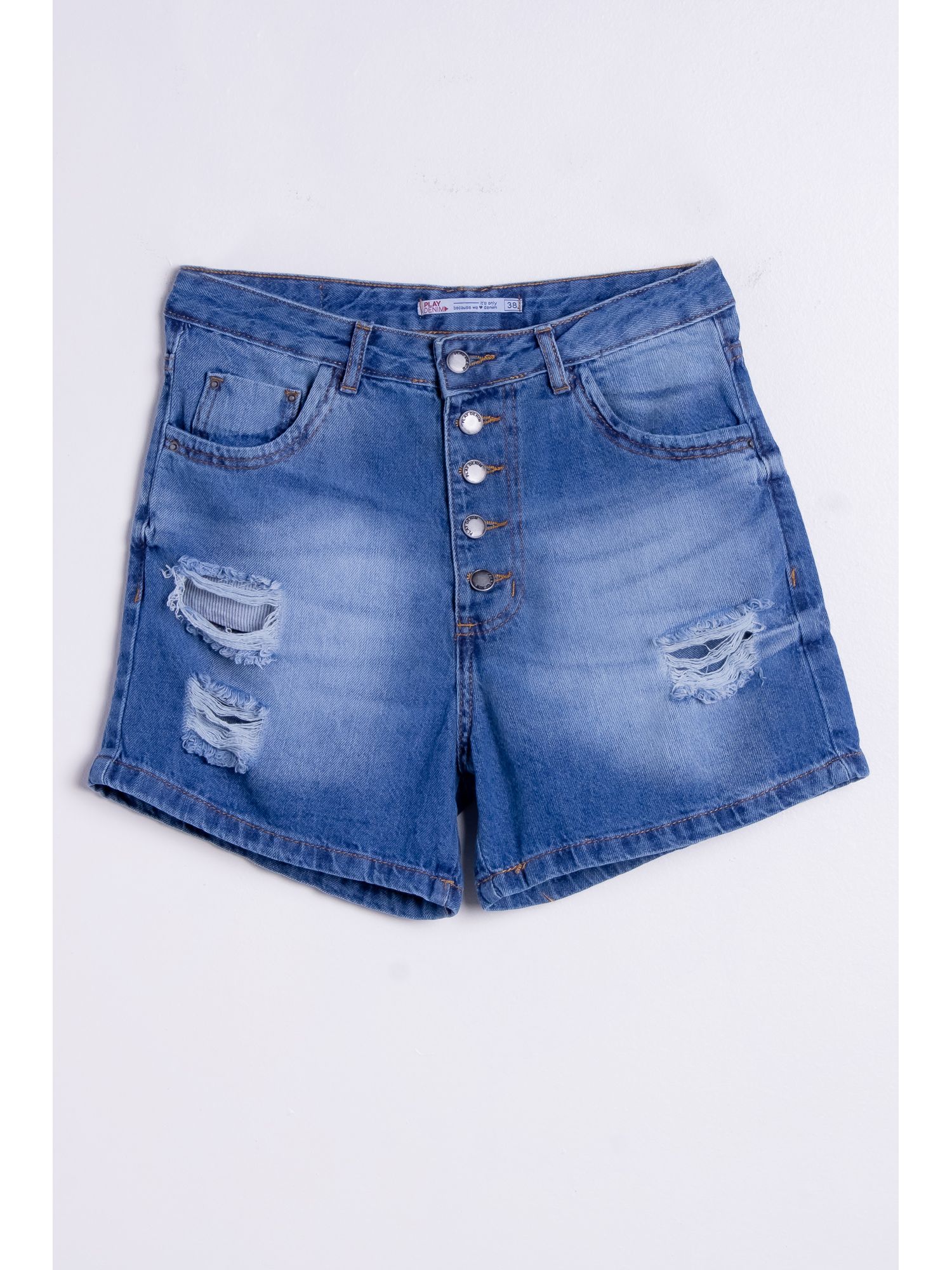short curto feminino jeans