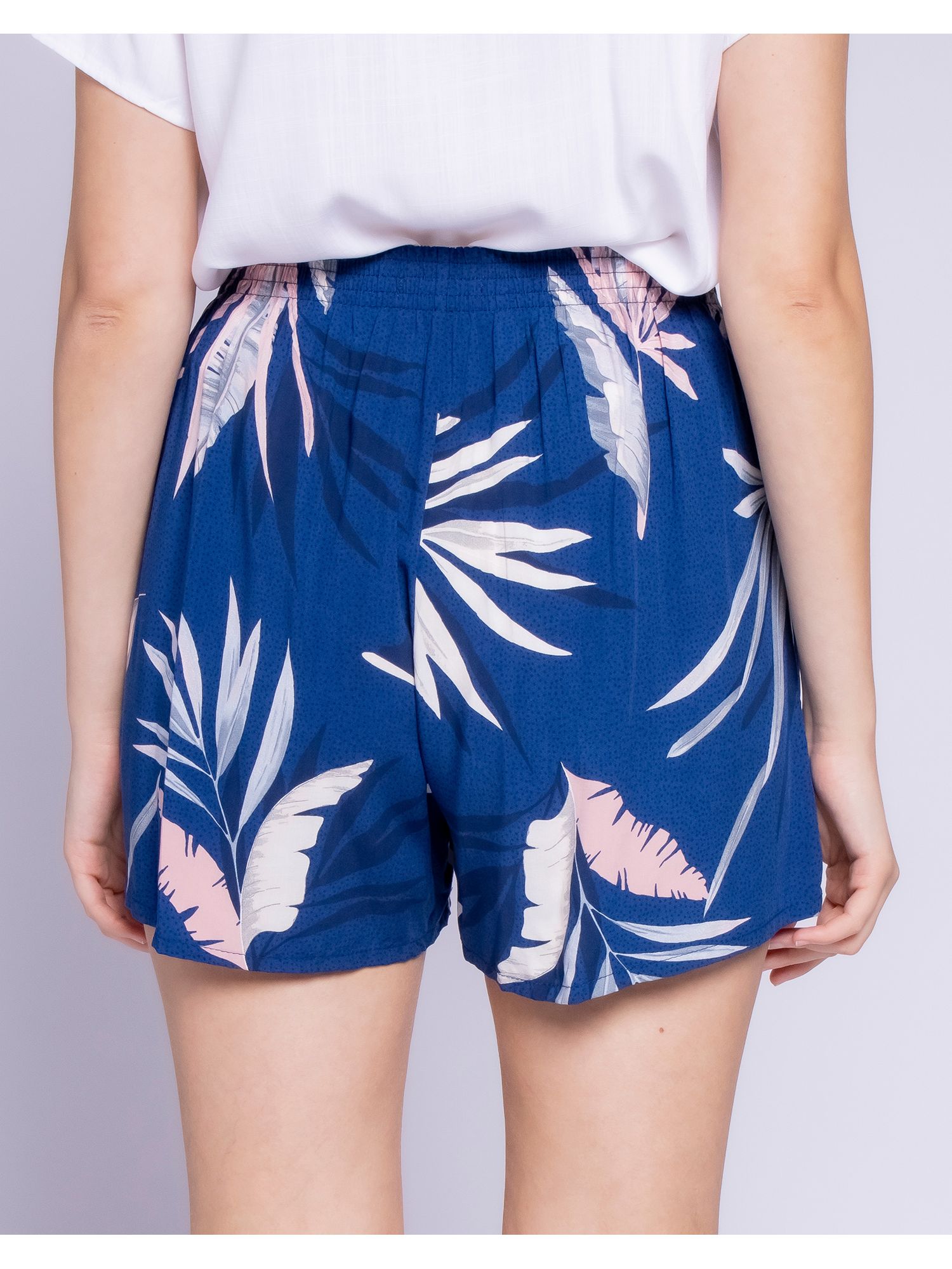short com estampa feminino