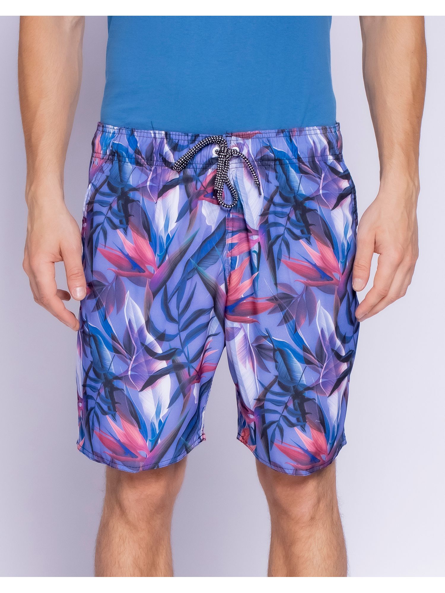 short de estampa masculino