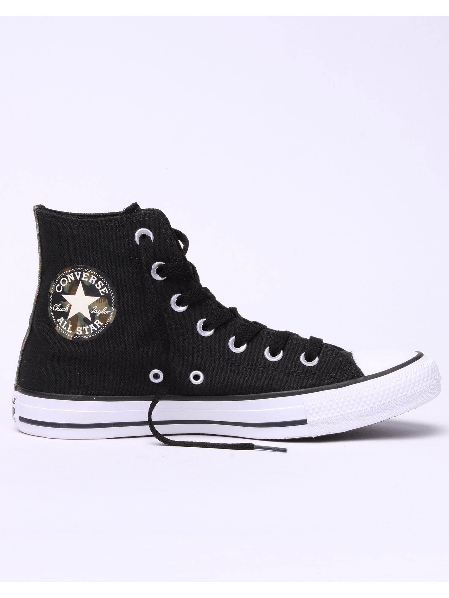 Tênis Casual Cano Alto Chuck Taylor Monochrome All Star Branco - lojasbesni