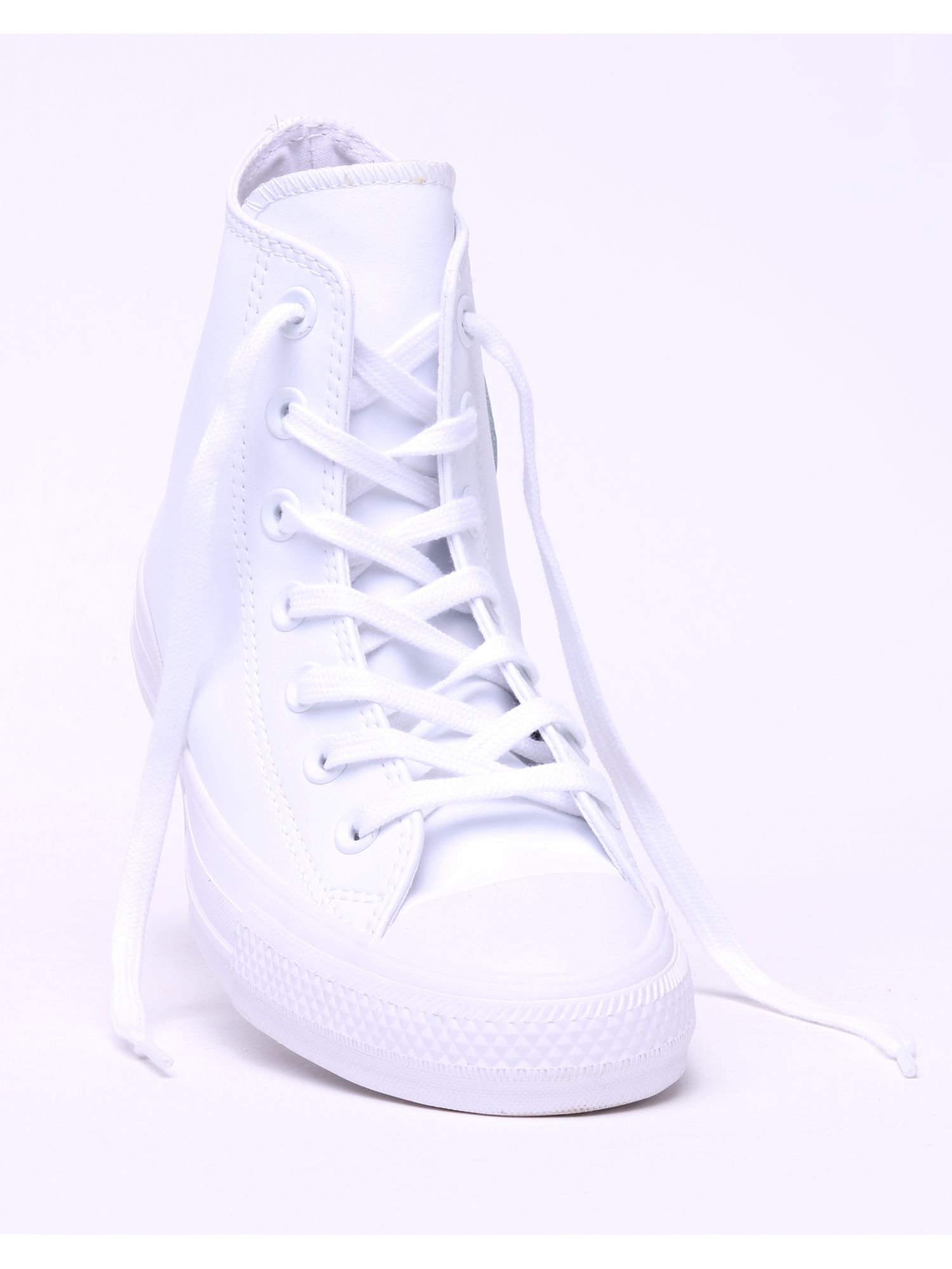 Tênis Casual Cano Alto Chuck Taylor Monochrome All Star Branco - lojasbesni