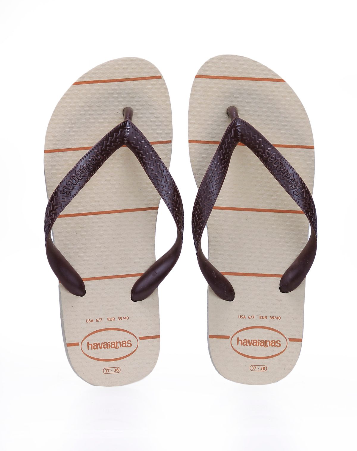 Chinelo Masculino Havaianas Top Basic areia - 37/8