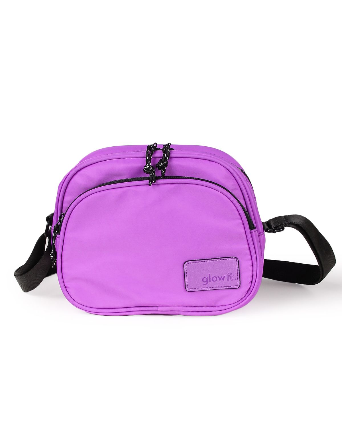 Bolsa Transversal Esportiva Unissex Glow It roxo - u