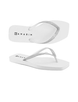 Chinelo Feminino Havaianas Slim Square Logo Metallic - lojasbesni