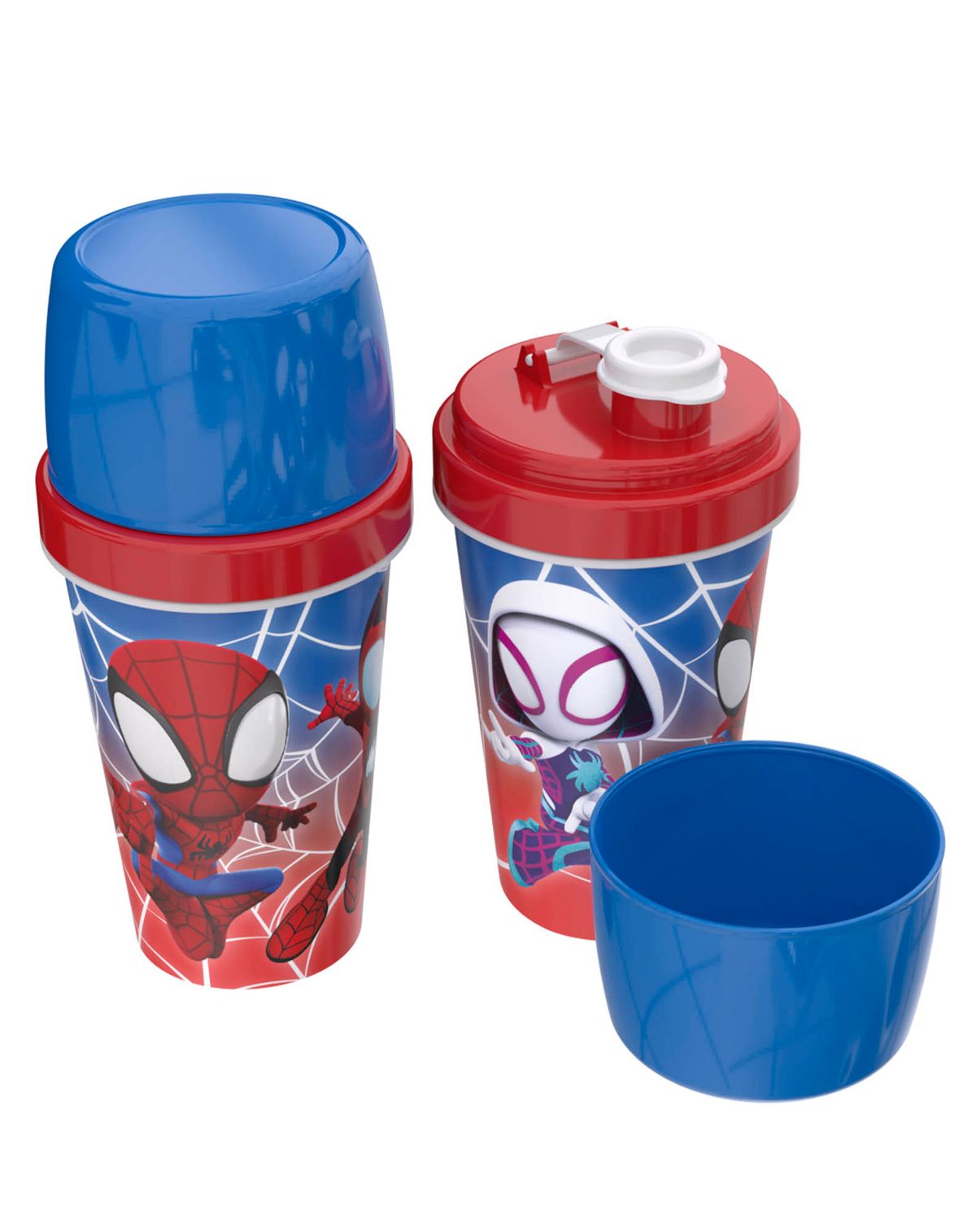 Mini Shakeira Estampa Homem Aranha 320ml unica - u