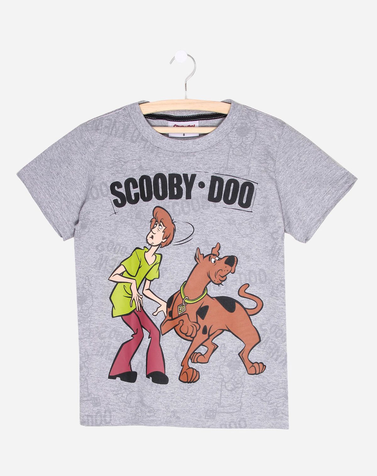 Camiseta Infantil Menino Manga Curta Estampa Scooby Doo Lojasbesni 7018