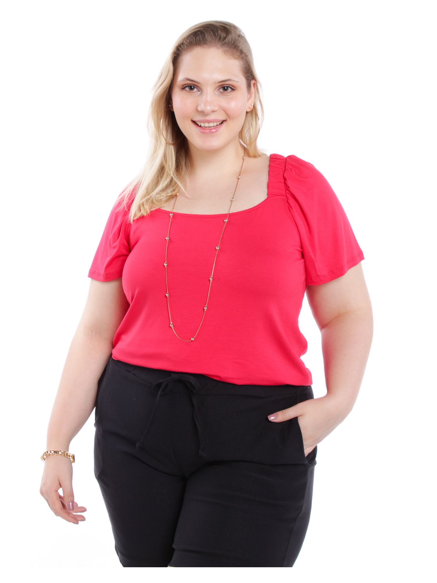 Blusas femininas plus size