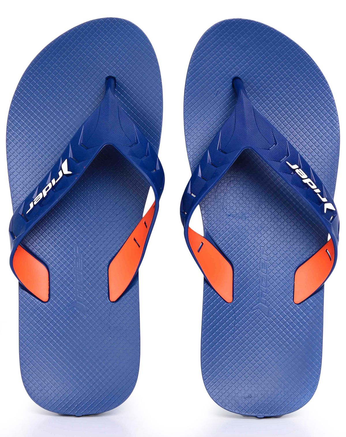 Chinelo Masculino Rider Street Duo azul/laranja - 37/8