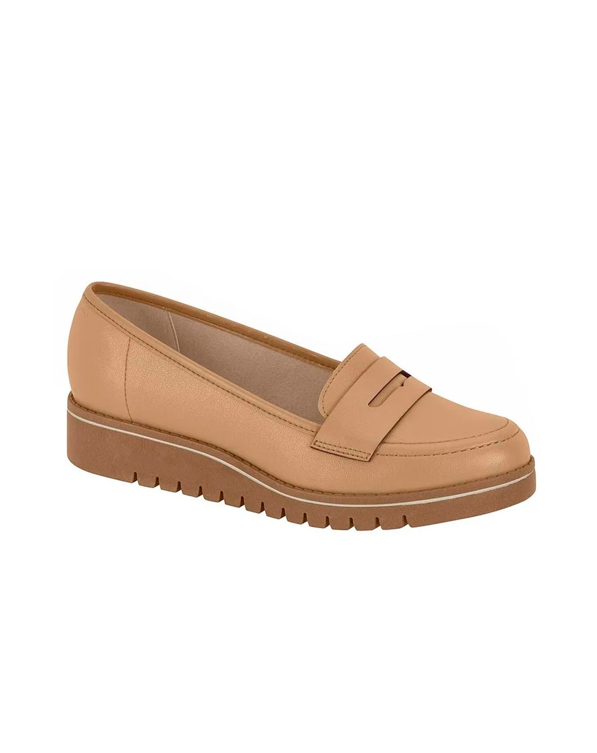 Mocassim Loafer Feminino Beira Rio nude - 34