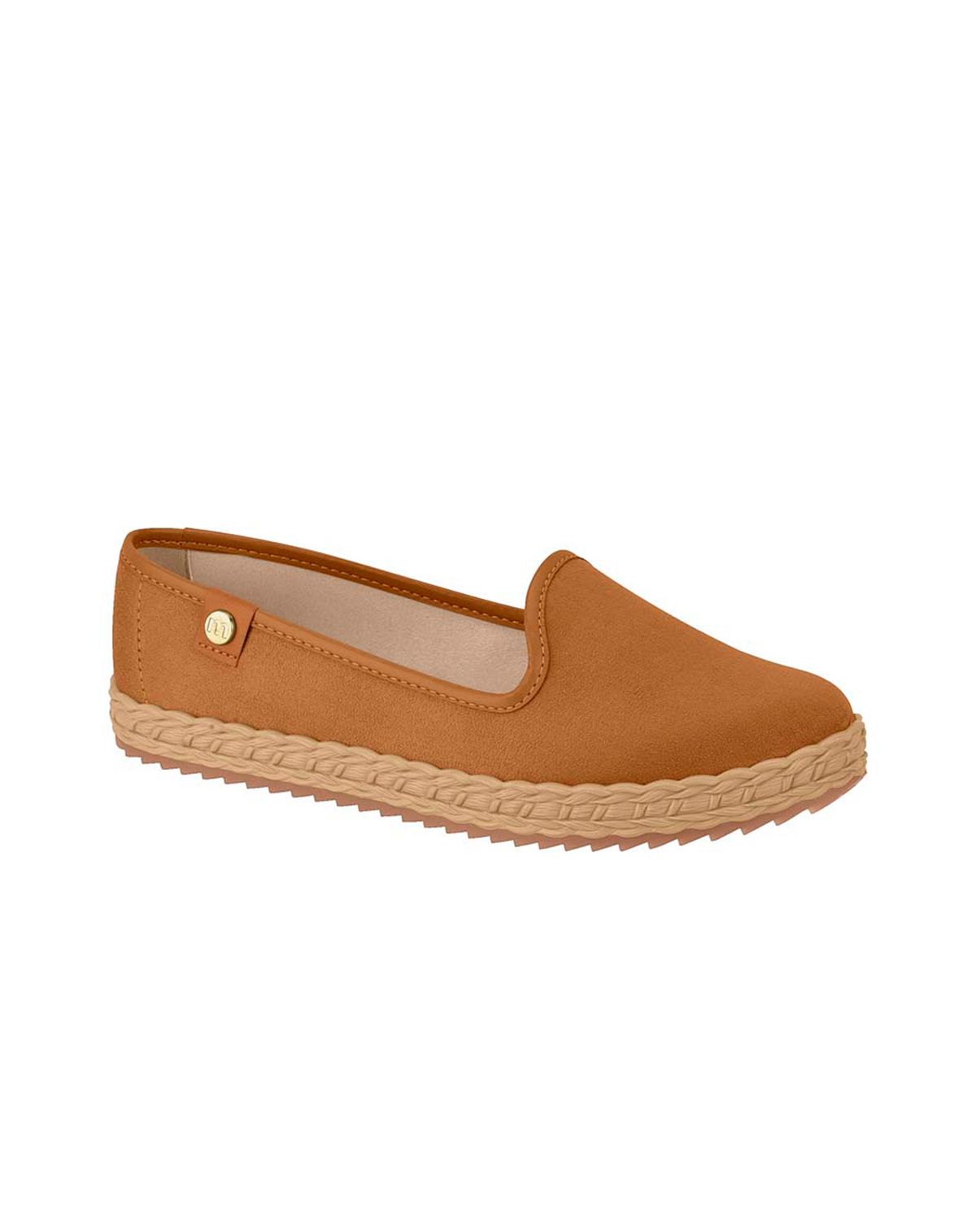 Sapatilha Feminina Moleca Alpargata camel - 35