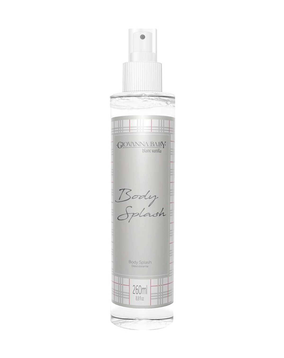 Body Splash Giovanna Baby Blanc Vanilla - 260ml unica - u