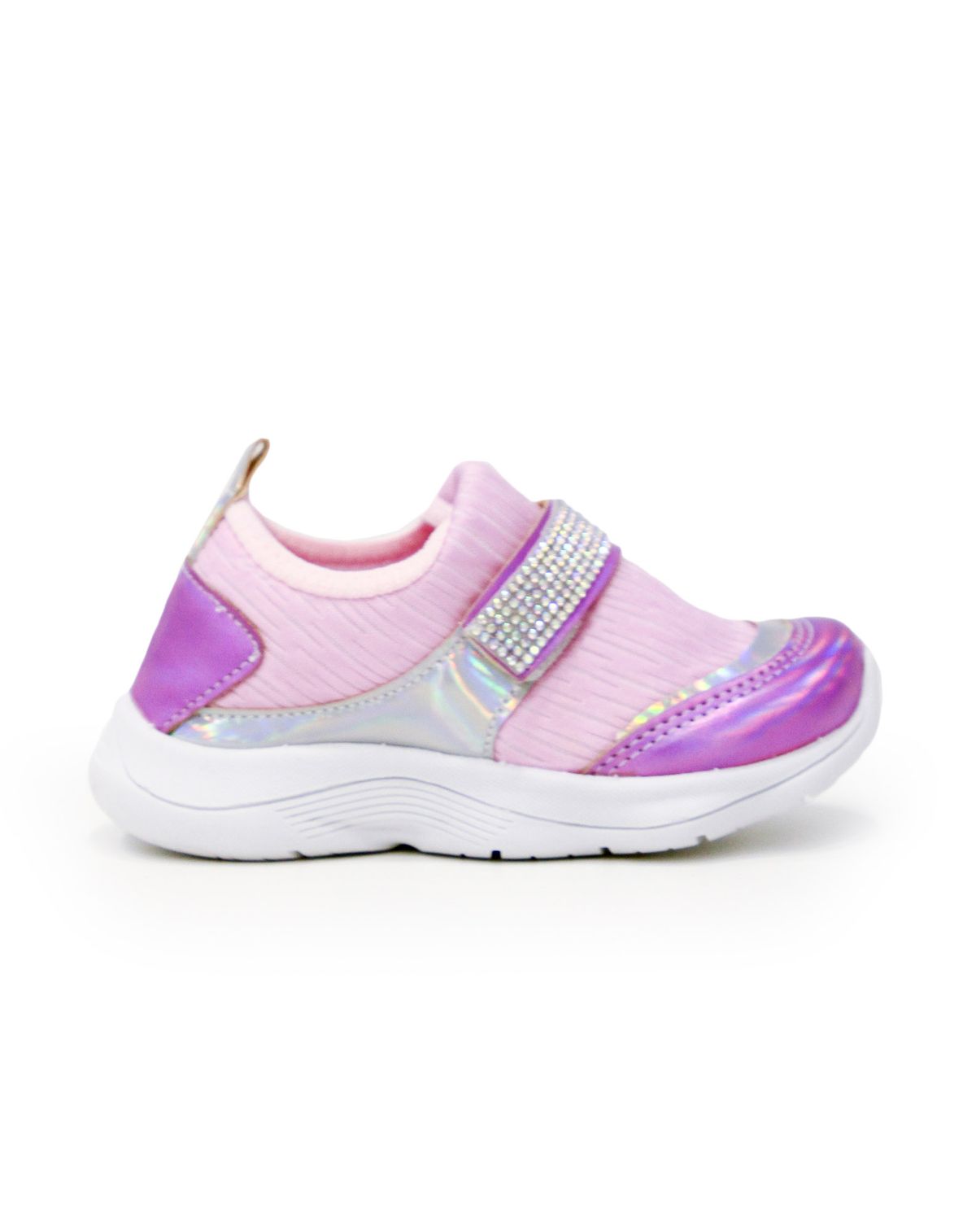 Tênis Jogging Slip On Infantil Menina rosa/pink - 20