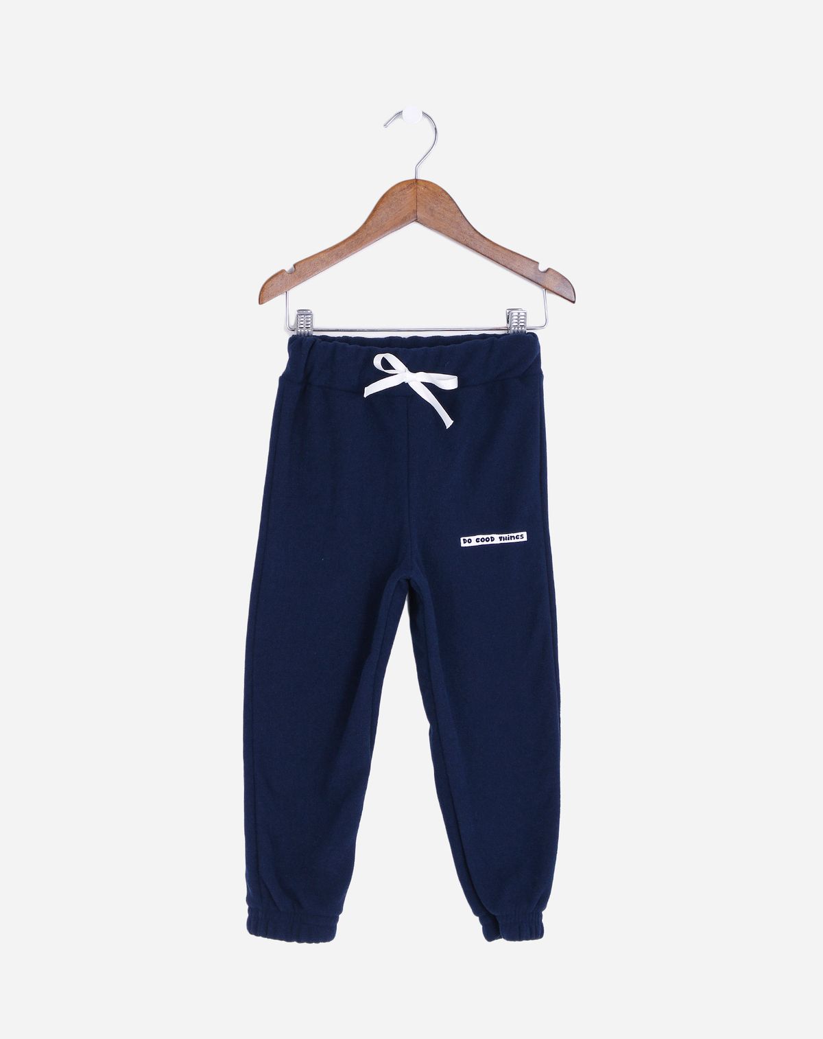 Calça Jogger Moletom Infantil Menino Estampada Tam. 01 a 03 anos marinho - 2