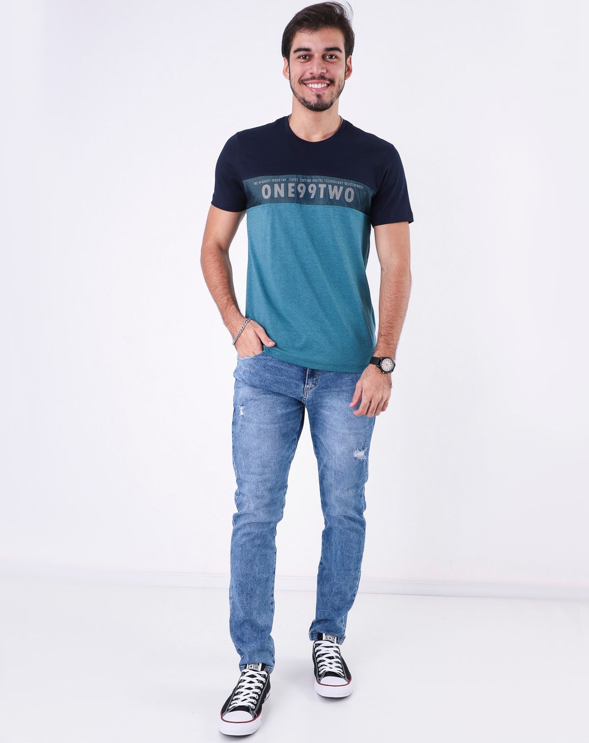 Calça Jeans Skinny Masculina jeans - 40