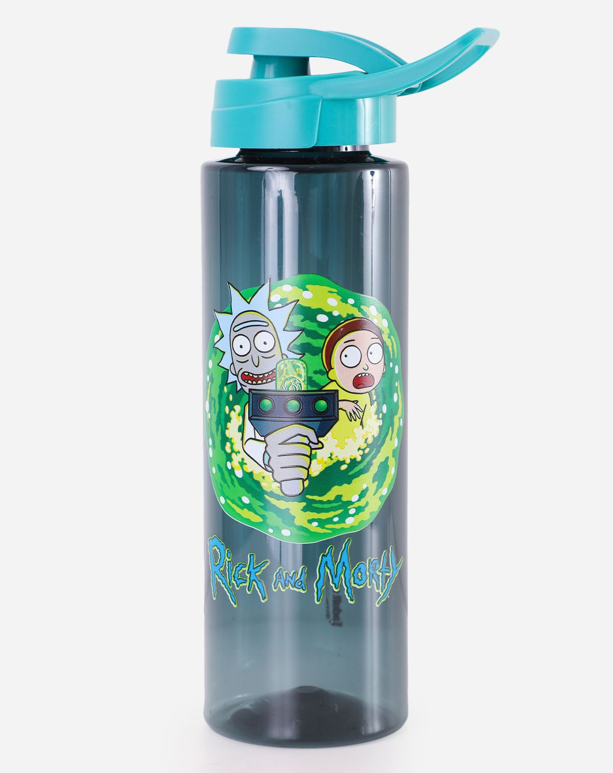 Garrafa Estampa Rick And Morty - 750ML preto/ verde - u