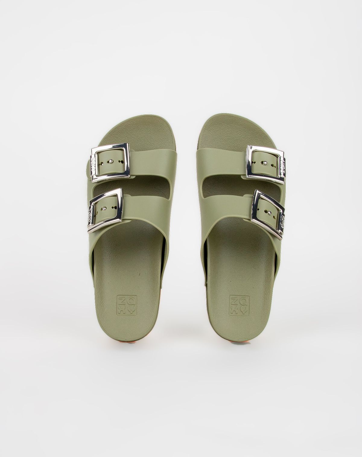 Birken Feminina Fivela Partner Zaxy verde militar - 35