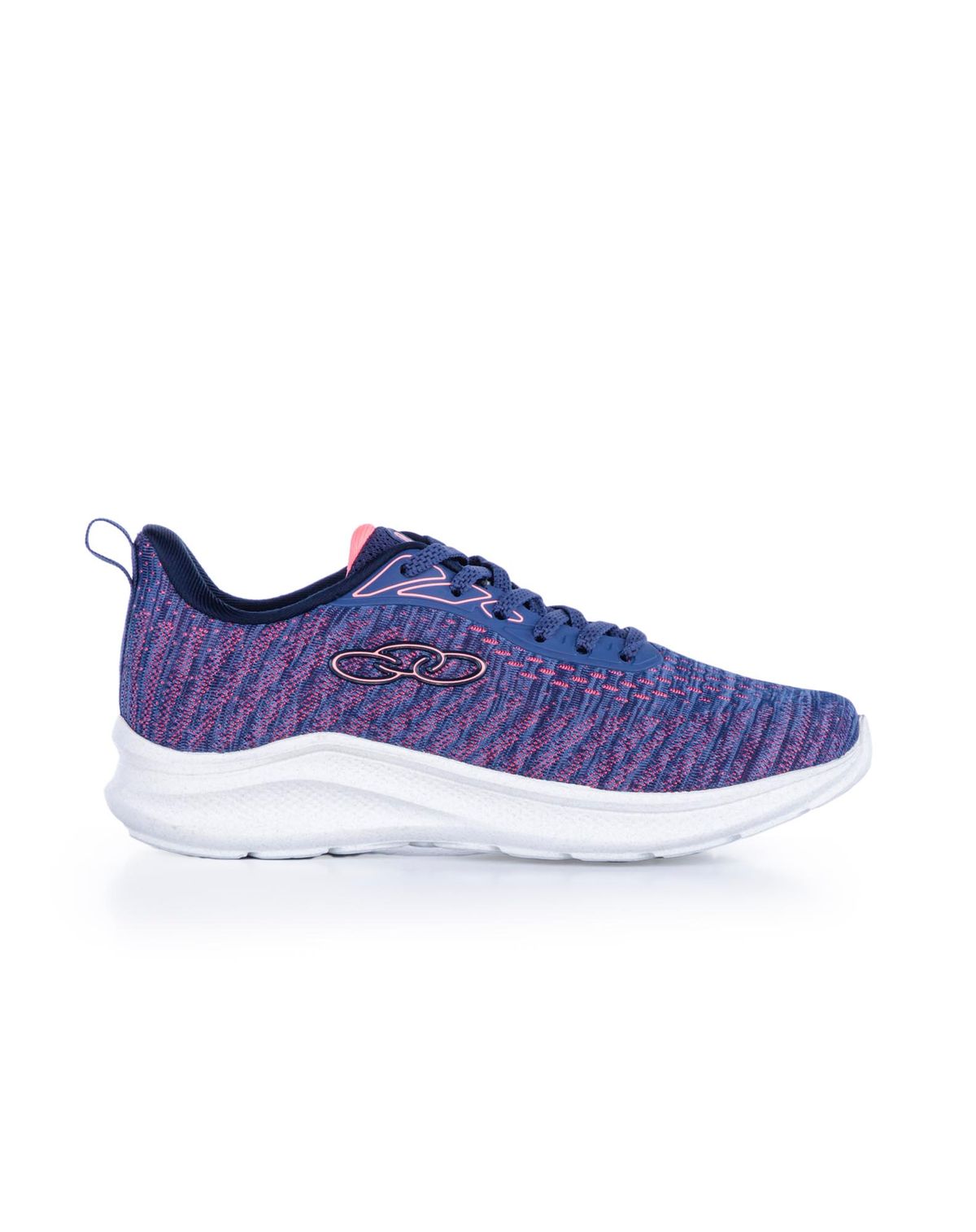 Tênis Feminino Esportivo Olympikus Nyx azul/rosa - 34