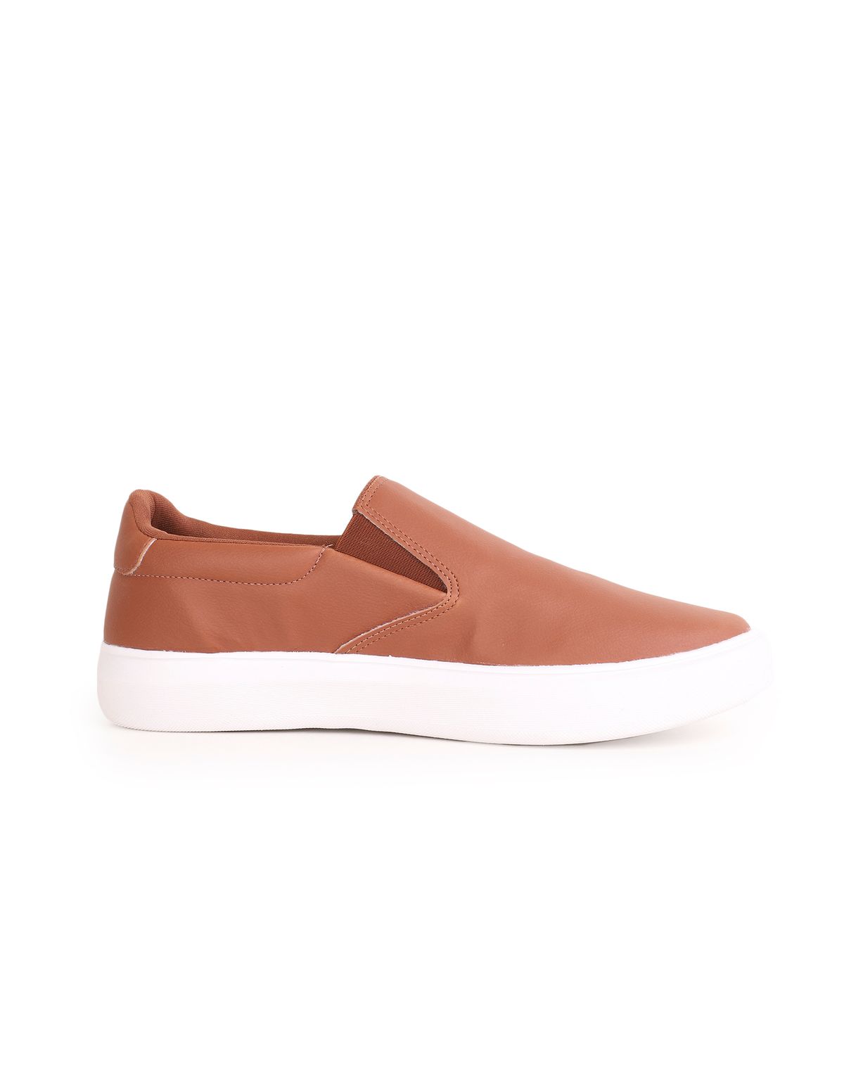 Tenis Slip On Masculino Básico caramelo - 39