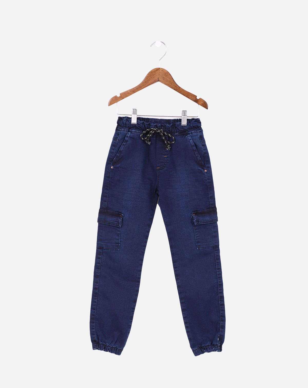 Calça Jeans Infantil Menino Jogger - Tam. 4 a 8 Anos jeans - 4