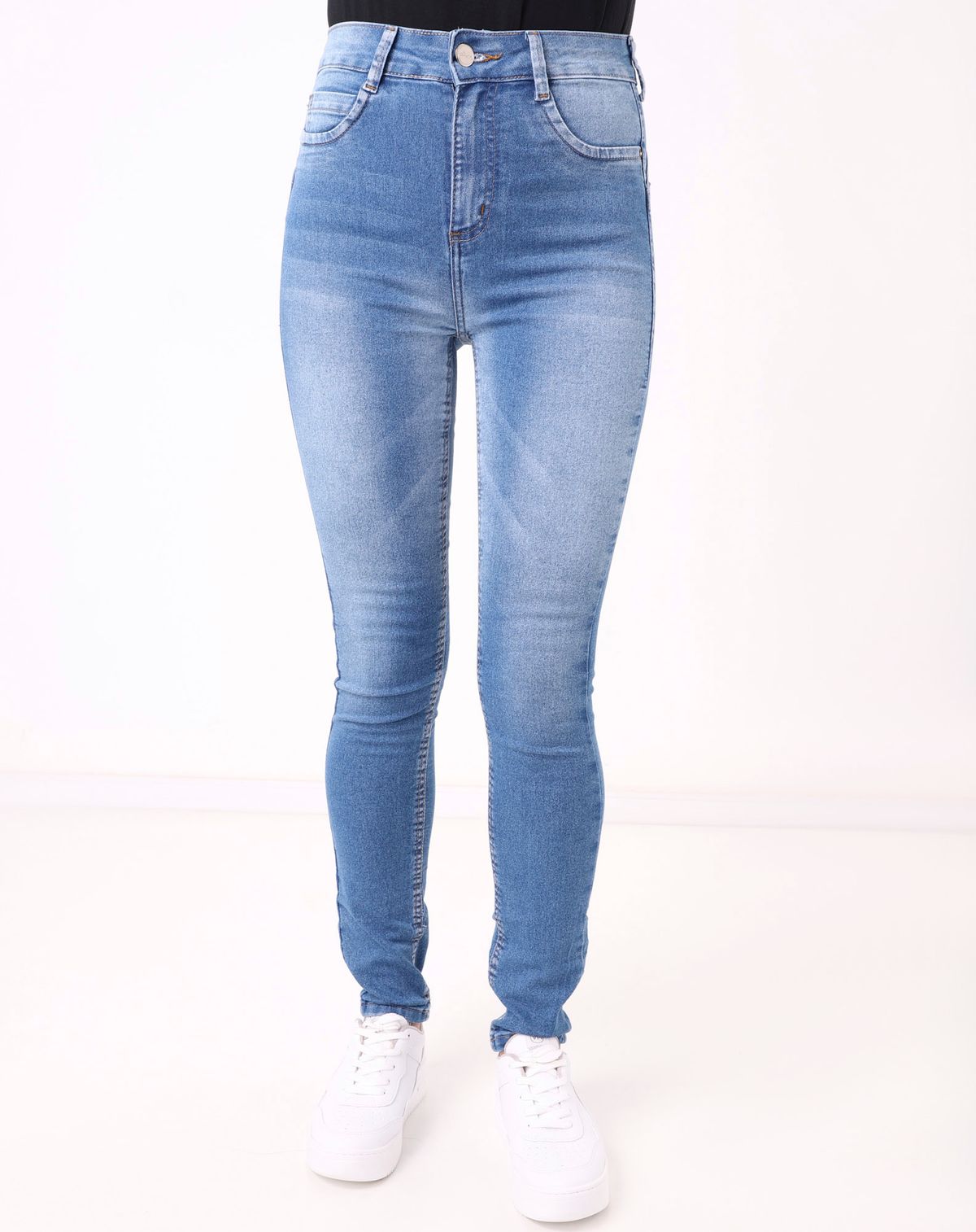 Calça Jeans Claro Skinny Feminina jeans claro - 36