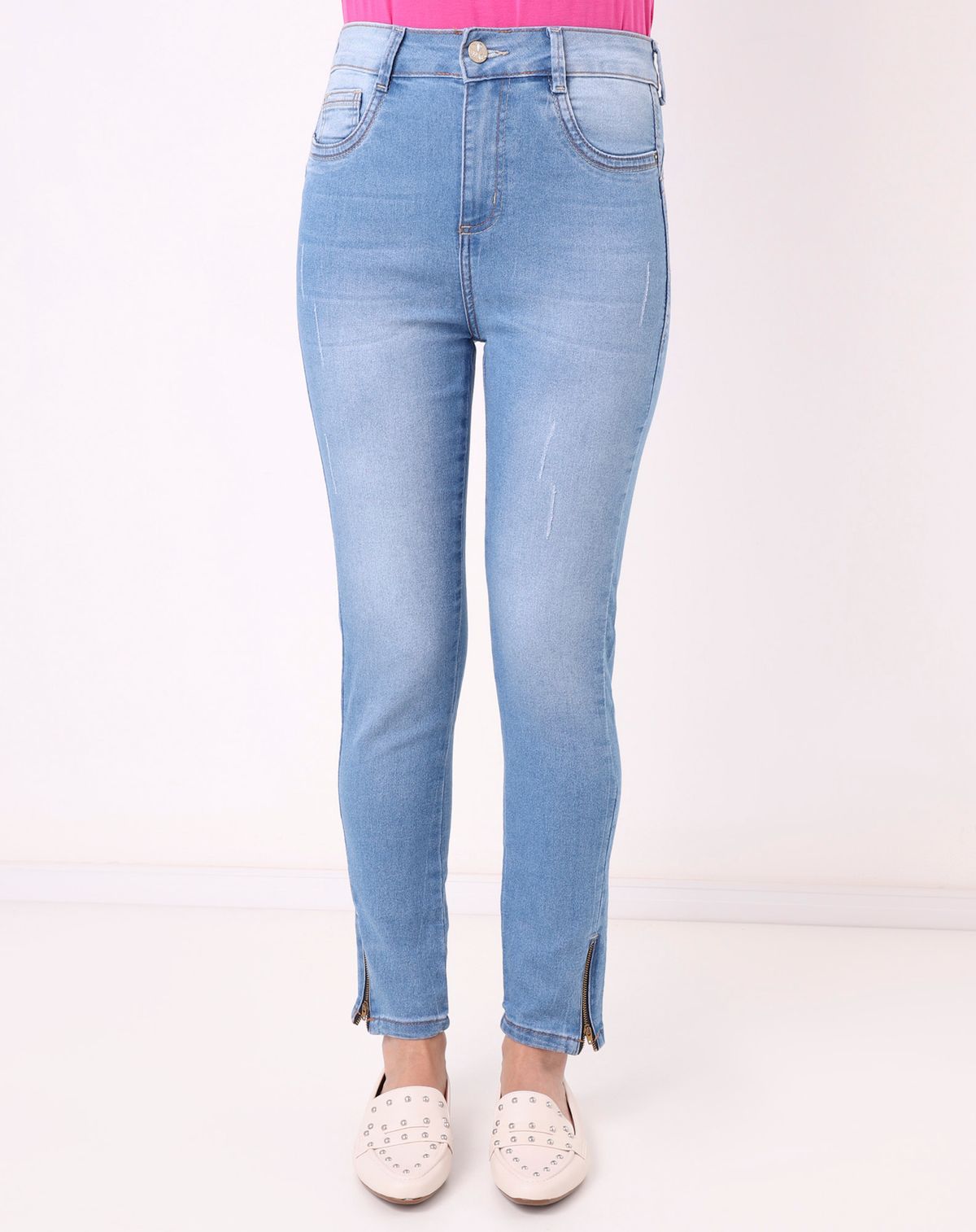 Calça Jeans Feminina Skinny jeans mÉdio - 36