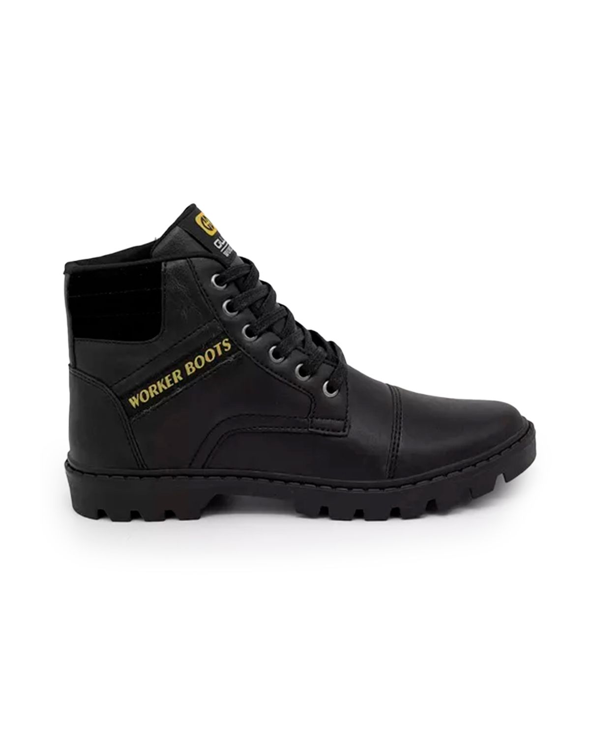 Bota Coturno Ollie Masculina Tratorada Worker 2 preto - 37