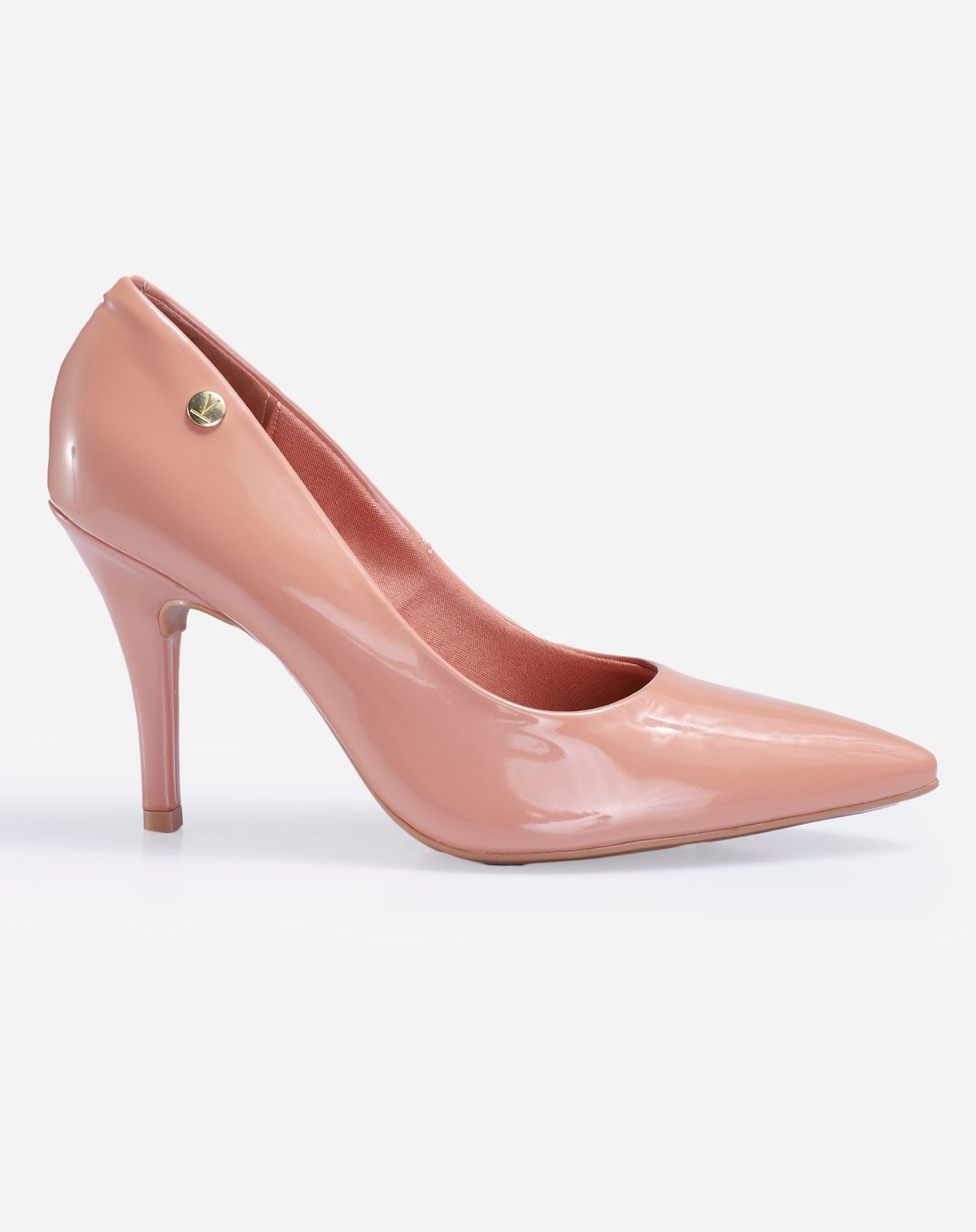 Scarpin Feminino Vizzano Envernizado nude vz - 34