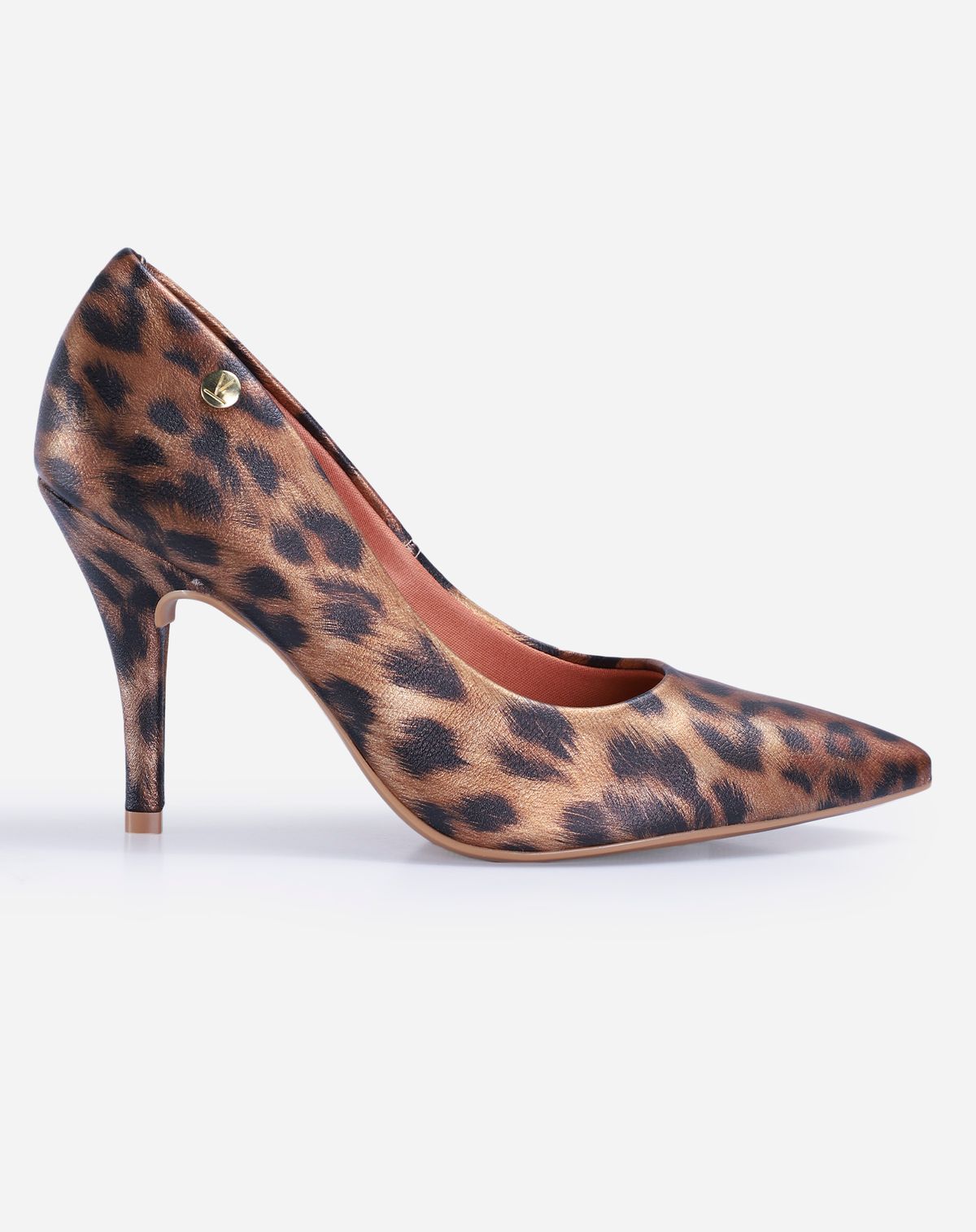 Scarpin Feminino Vizzano Estampa Animal Print onca - 34