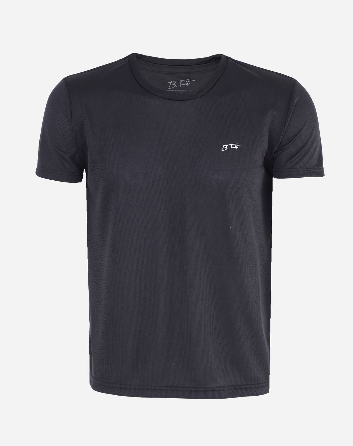 Camiseta Manga Curta Masculina Fitness Básica preto - m