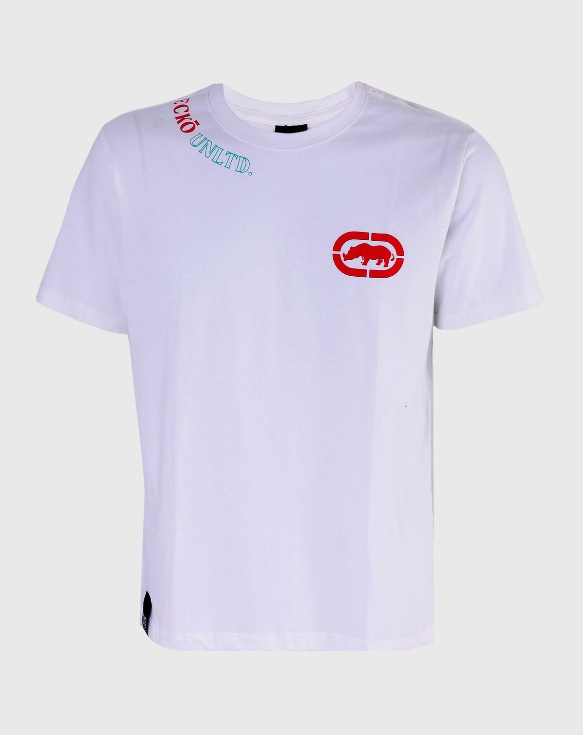 Camiseta Manga Curta Masculina Ecko Básica branco - p