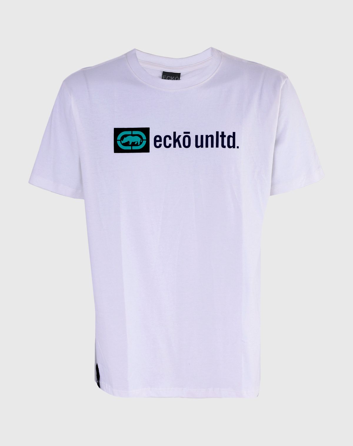 Camiseta Manga Curta Masculina Estampa Ecko Unltd branco - g