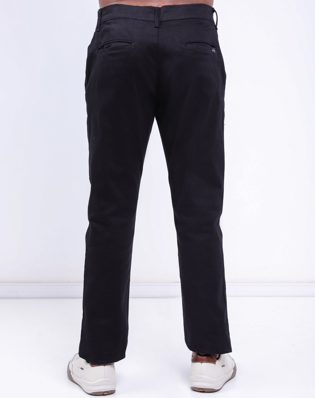 Calça Sarja Masculina Reta preto - 38