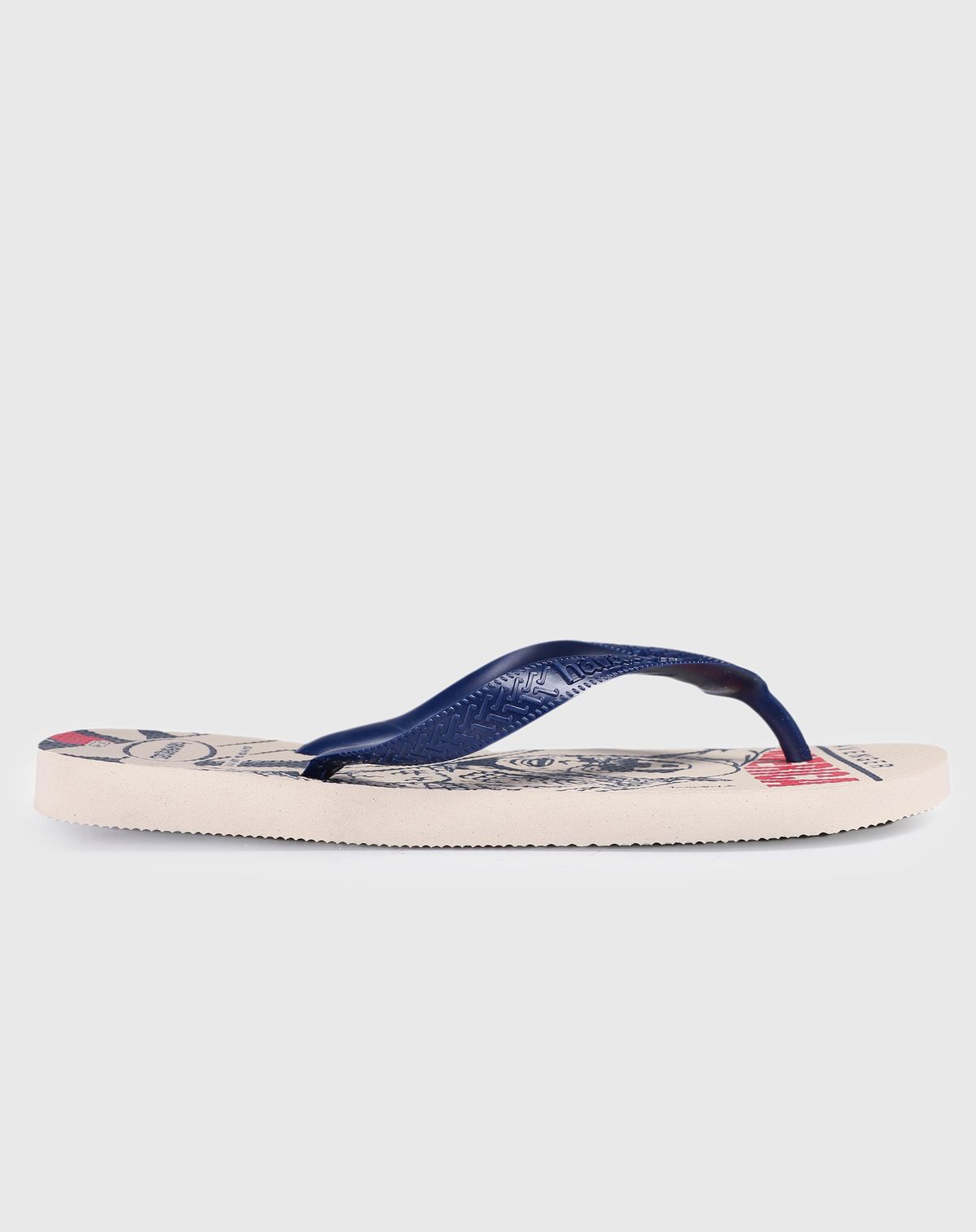 Chinelo Masculino Havaianas Top Marvel bege - 37/8