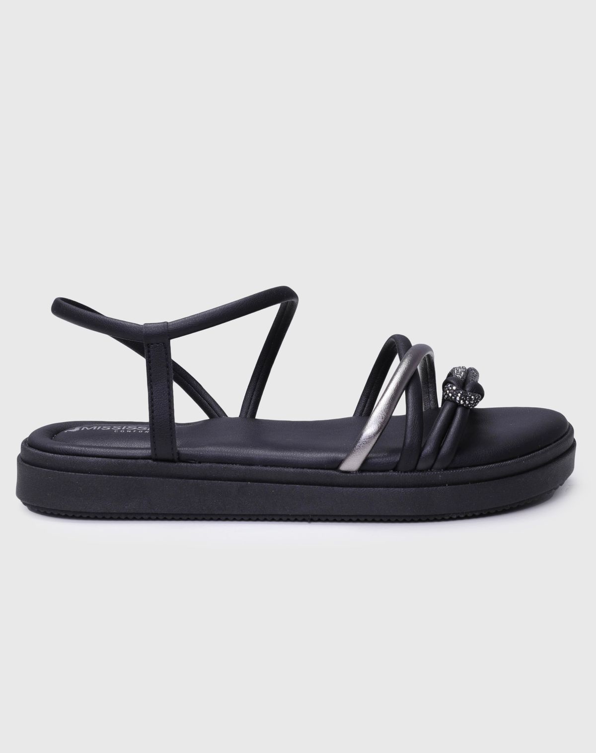 Sandália Mississipi Feminina Flatform preto - 34