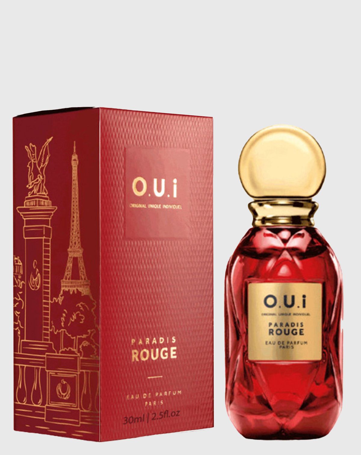 O.U.i Paradis Rouge Eau de Parfum Feminino - 30ml unica - u