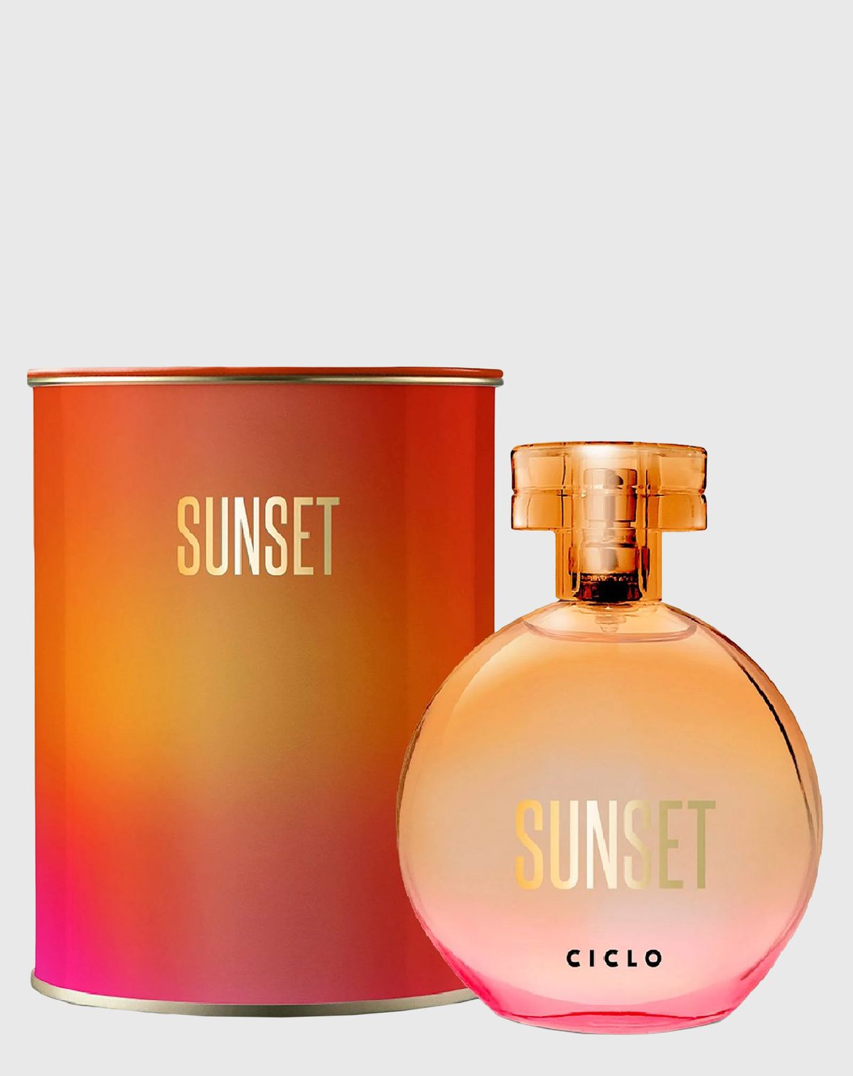 Deo Colônia Sunset Lata 100ml unica - u