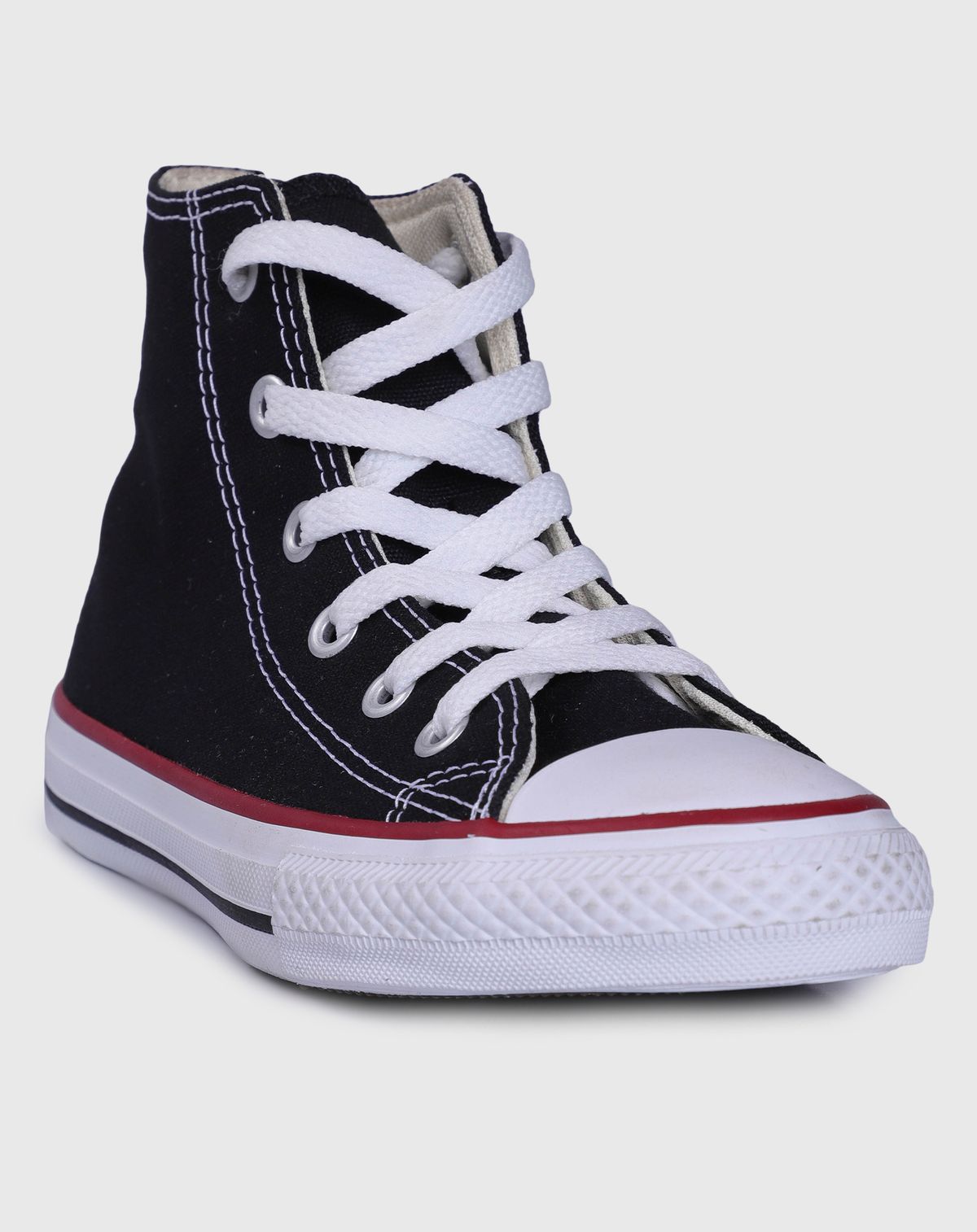 Tênis Infantil Unissex Cano Alto Chuck Taylor All Star Converse preto - 32