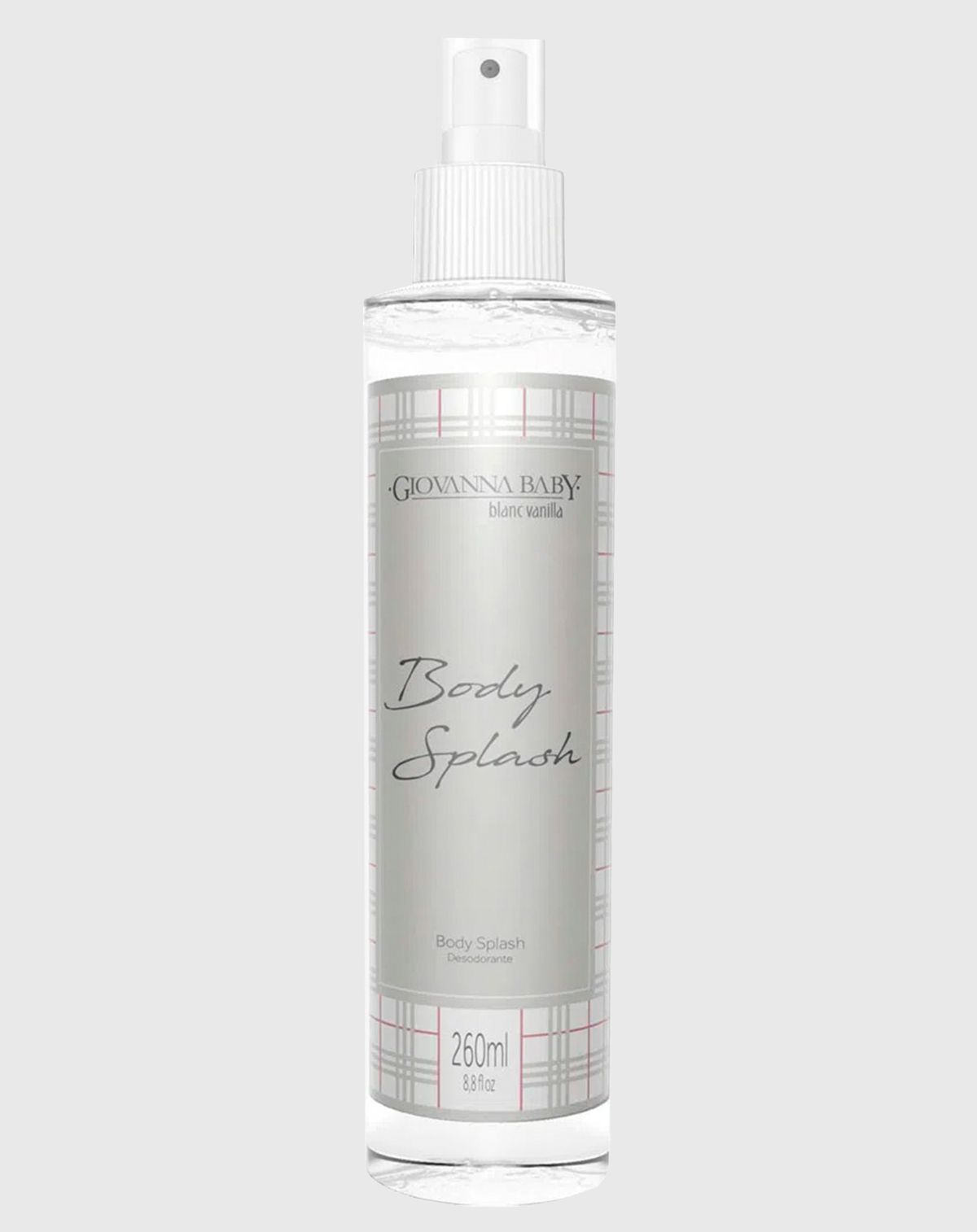 Body Splash Giovanna Baby Silver 260ml unica - u