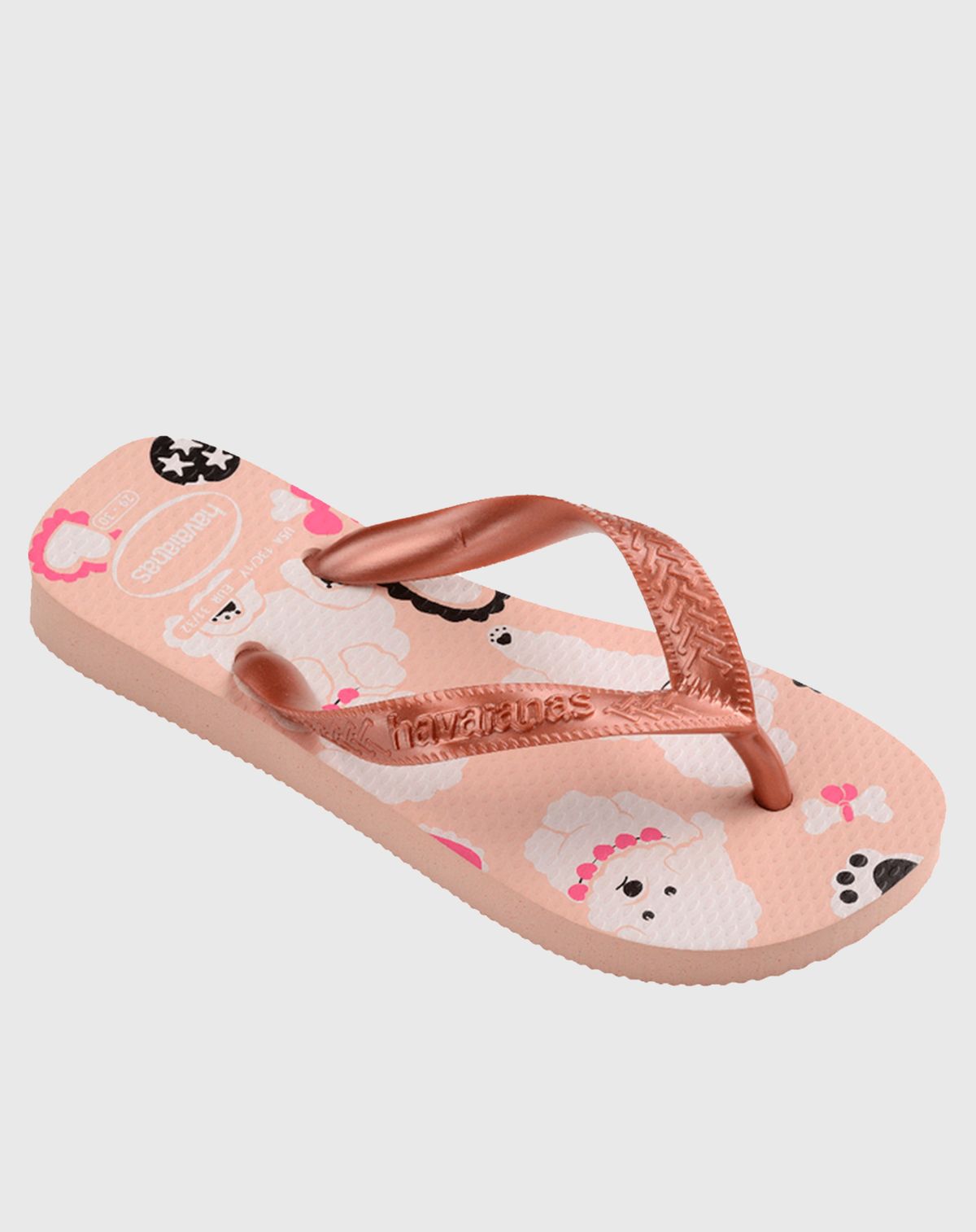 Chinelo Infantil Menina Havaianas Kids rosa - 27/8