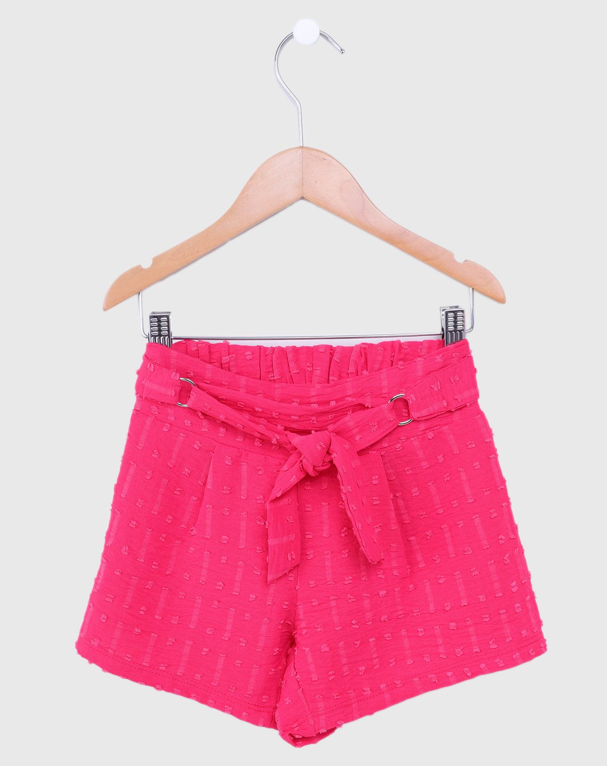 Short Clochard Infantil Menina Estampa Poá - Tam. 4 A 10 Anos pink - 4