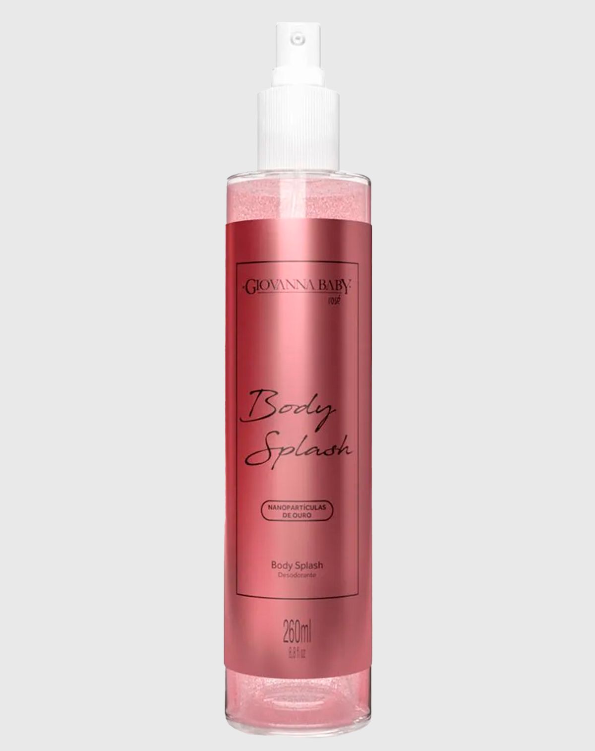 Body Splash Giovanna Baby Rosé - 260ml unica - u