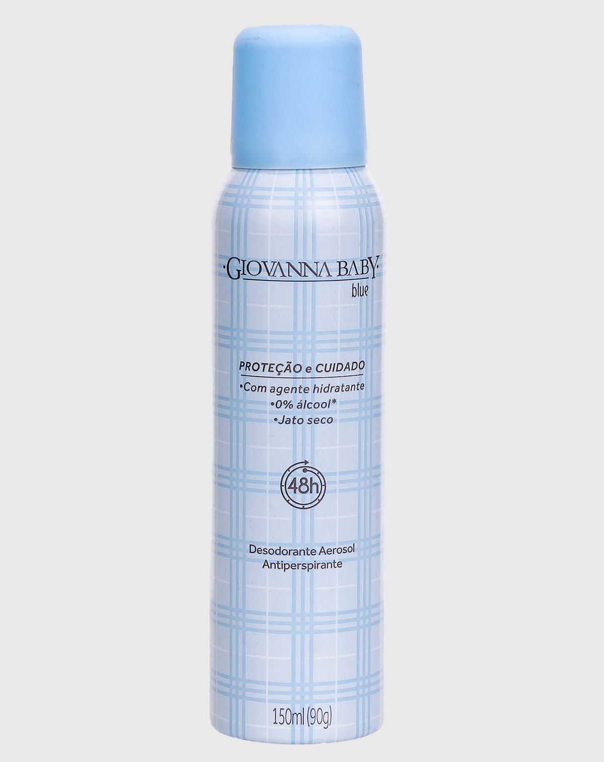 Desodorante Aerosol Giovanna Baby Blue 150ml unica - u