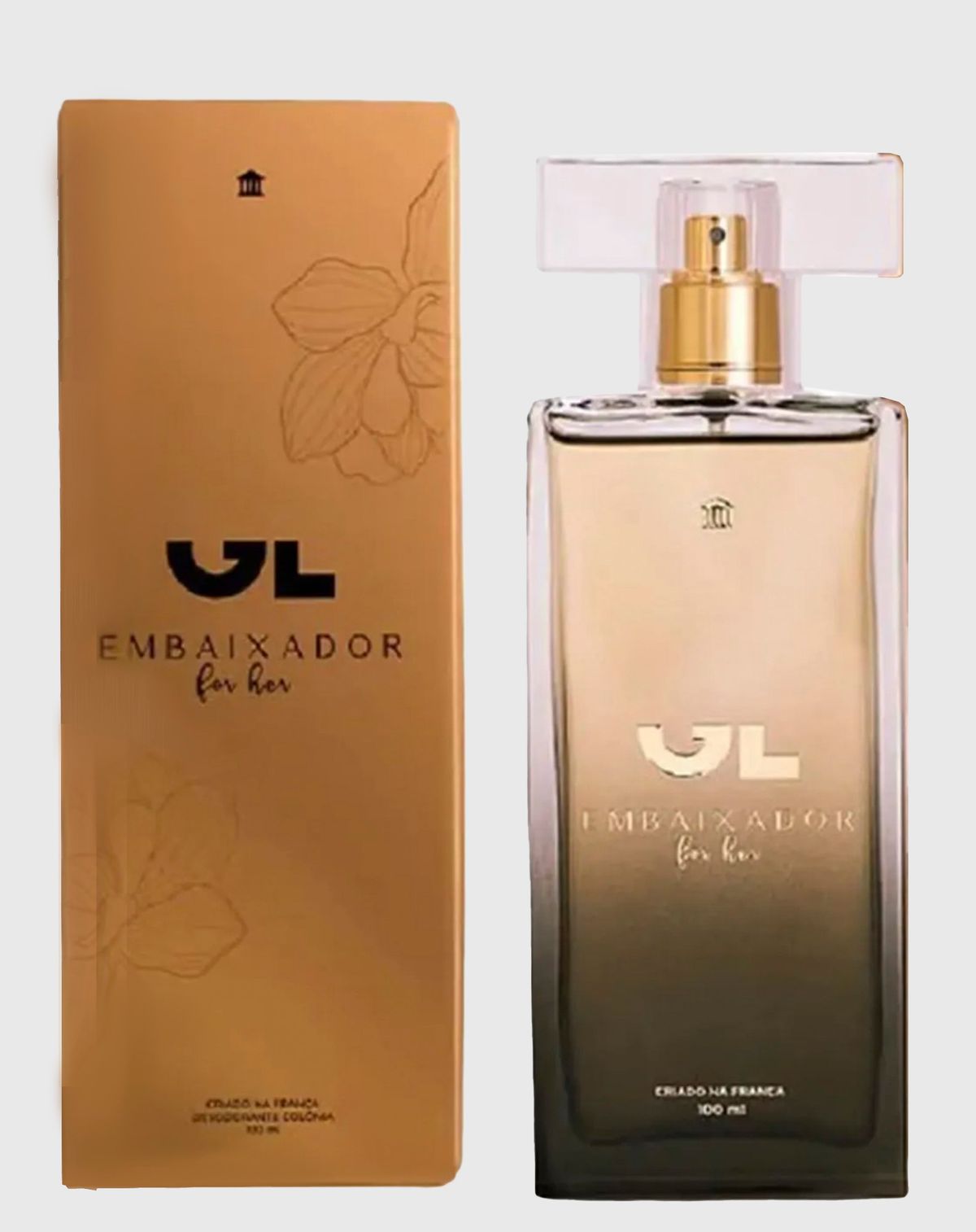 Perfume GL Embaixador For Her – 100 ml unica - u