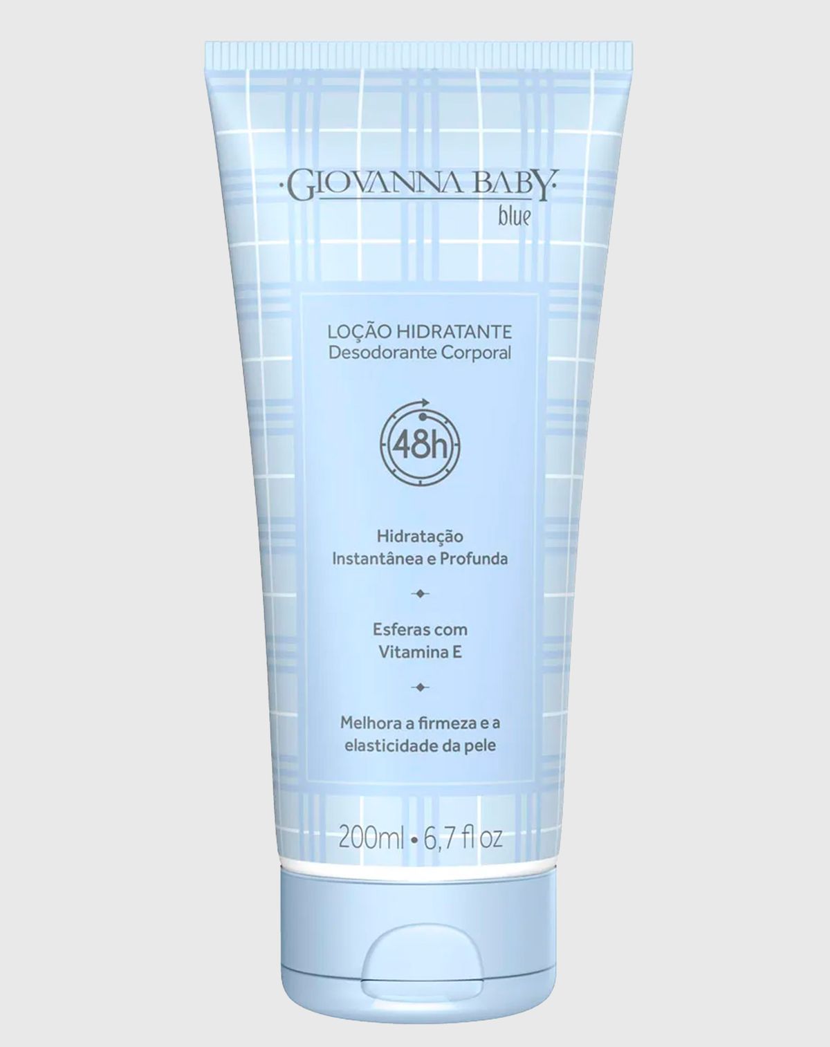 Loção Hidratante Desodorante Giovanna Baby Blue 200ml unica - u